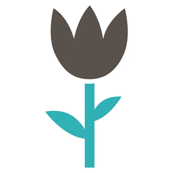 Tulipán Vector Icono — Vector de stock