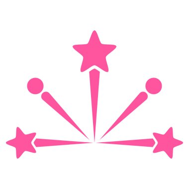 Havai fişek patlama vektör simgesi