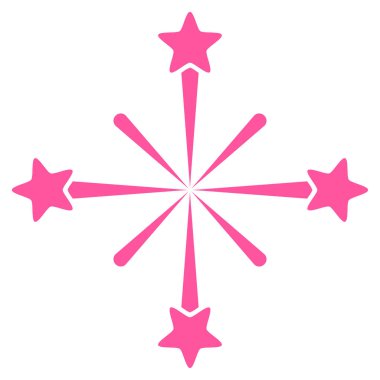 Fireworks vektör simgesi