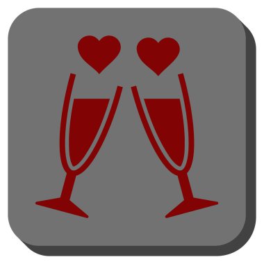 Kodes gözlük yuvarlak kare düğme