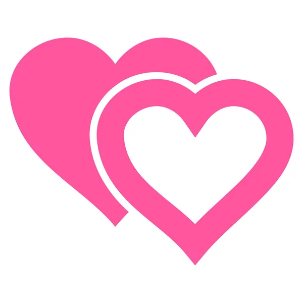 Любов серця векторної Icon — стоковий вектор