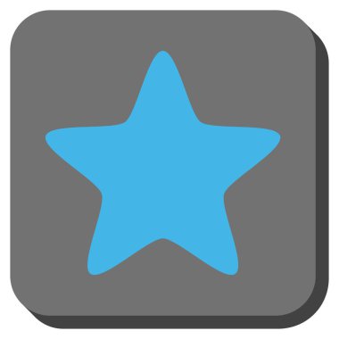 Yıldız yuvarlak kare düğme