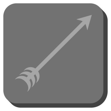 Ok yuvarlak kare düğme