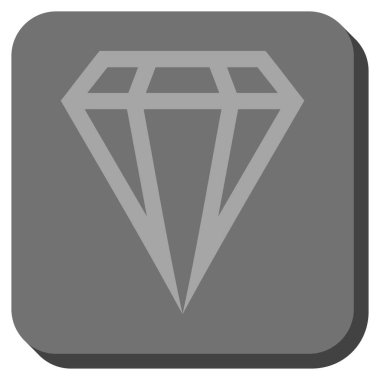 Yuvarlatılmış Kare düğme gem