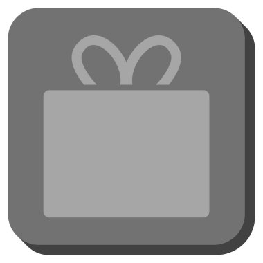 Hediye yuvarlak kare düğme