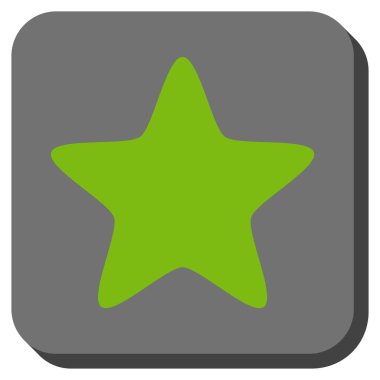 Yıldız yuvarlak kare düğme