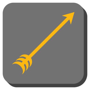 Ok yuvarlak kare düğme