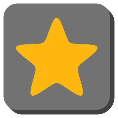 Yıldız yuvarlak kare düğme