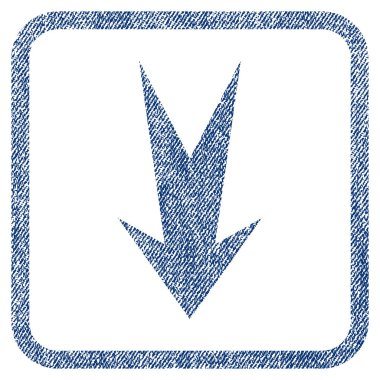 Kumaş dokulu simgesi aşağı ok