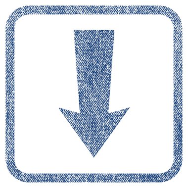 Kumaş dokulu simgesi aşağı ok