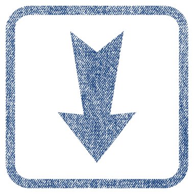 Kumaş dokulu simgesi aşağı ok