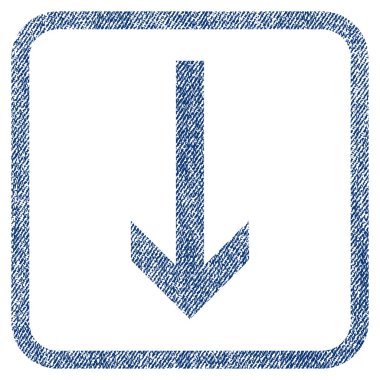 Kumaş dokulu simgesi aşağı ok