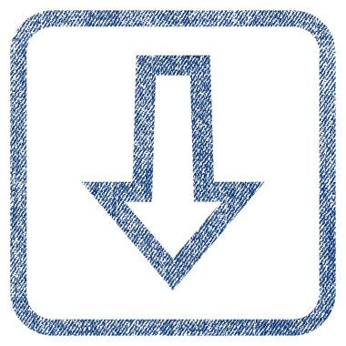 Kumaş dokulu simgesi aşağı ok