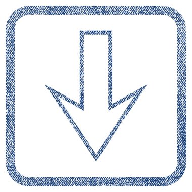 Kumaş dokulu simgesi aşağı ok