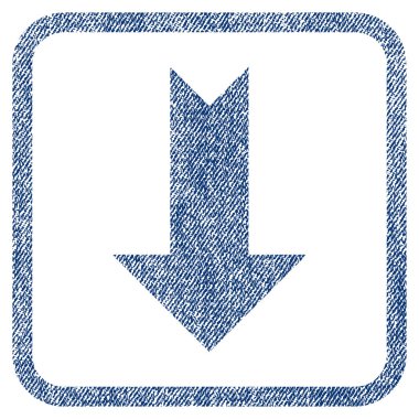 Kumaş dokulu simgesi aşağı ok