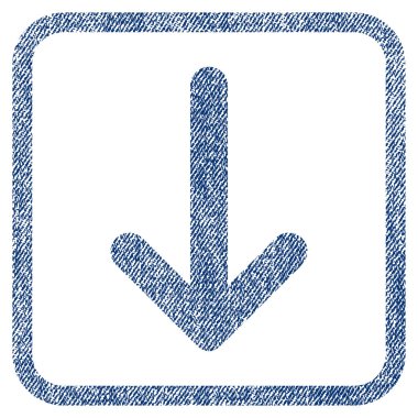 Kumaş dokulu simgesi aşağı ok