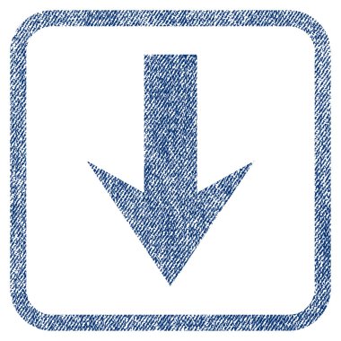 Kumaş dokulu simgesi aşağı ok