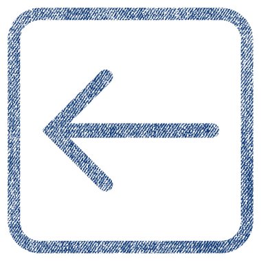 Ok sol kumaş dokulu simgesi