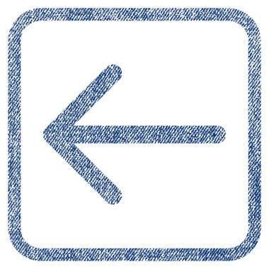 Ok sol kumaş dokulu simgesi