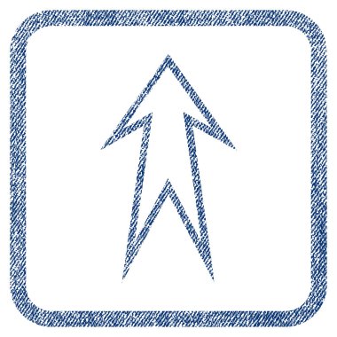 Kumaş dokulu simgesi yukarı ok