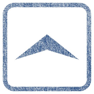 Kumaş dokulu simgesi yukarı ok ucu