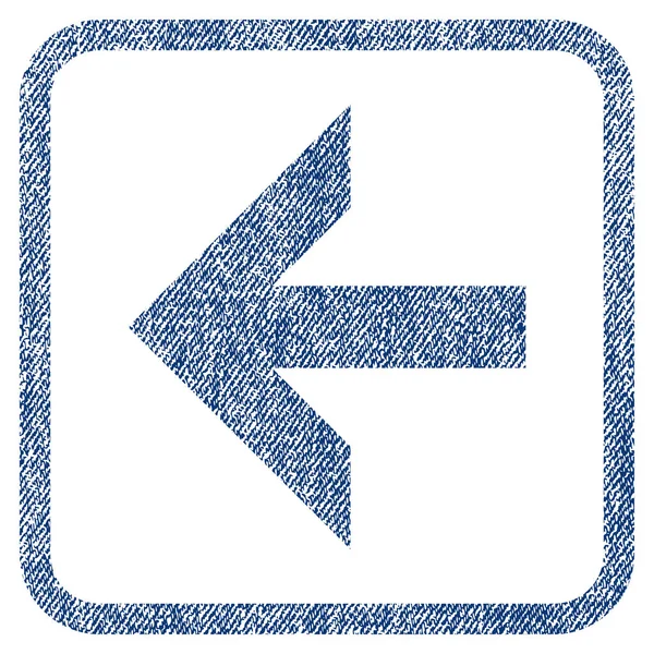 Ok sol kumaş dokulu simgesi