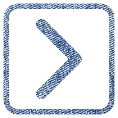 Yöne doğru kumaş dokulu simgesi