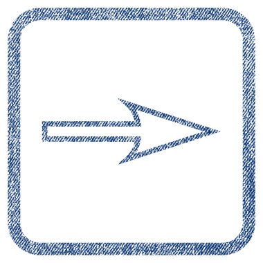 Simge keskin ok doğru kumaş dokulu