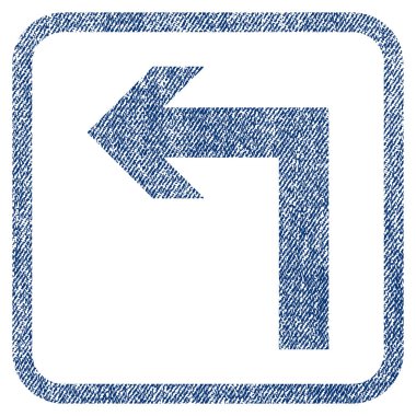 Sol kumaş dokulu simgesini devre