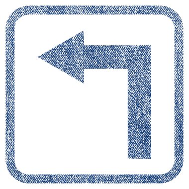 Sol kumaş dokulu simgesini devre