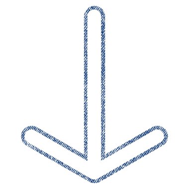 Kumaş dokulu simgesi aşağı ok