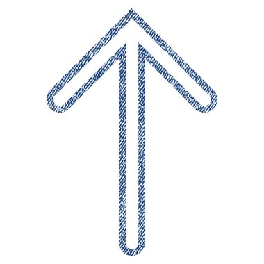 Kumaş dokulu simgesi yukarı ok