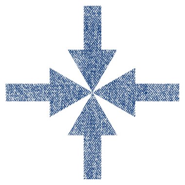 Oklar kumaş dokulu simgesi sıkıştırmak