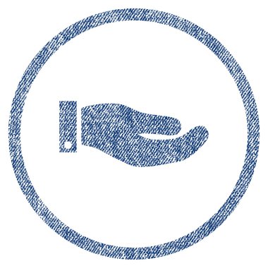 El kumaş dokulu simgesi