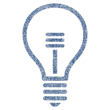 Lamba ampul kumaş dokulu simgesi