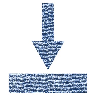 Simge hareketini alt kumaş dokulu