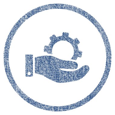 Simge hizmet kumaş dokulu