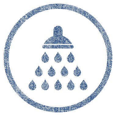 Duş kumaş dokulu simgesi