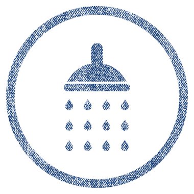 Duş kumaş dokulu simgesi