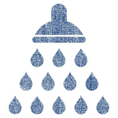 Duş kumaş dokulu simgesi