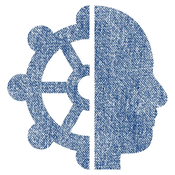 Інтелектуальна текстурована піктограма тканини — стоковий вектор
