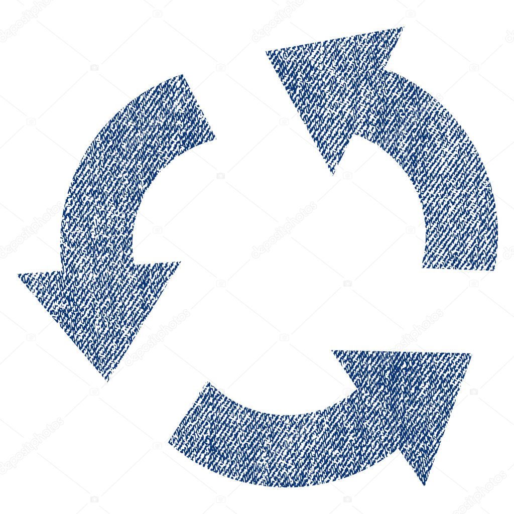 Recycle Fabric Textured Icon