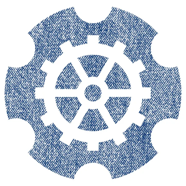 Колесо Тканина Текстурована піктограма — стоковий вектор