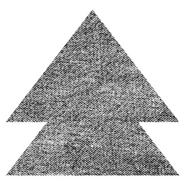 Kumaş dokulu simgesini taşıyın