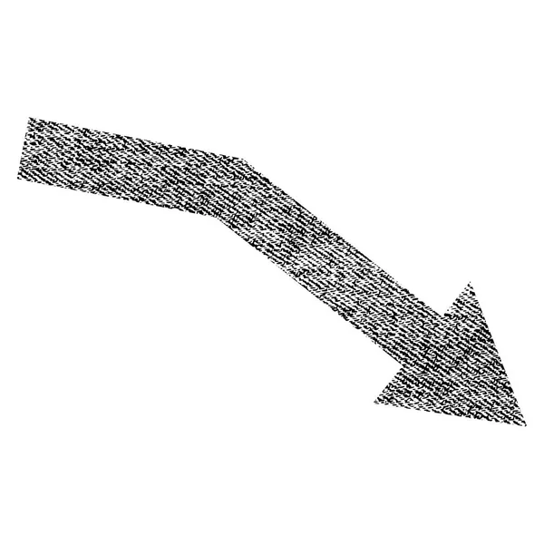 Icône texturée de tissu de tendance d'échec — Image vectorielle