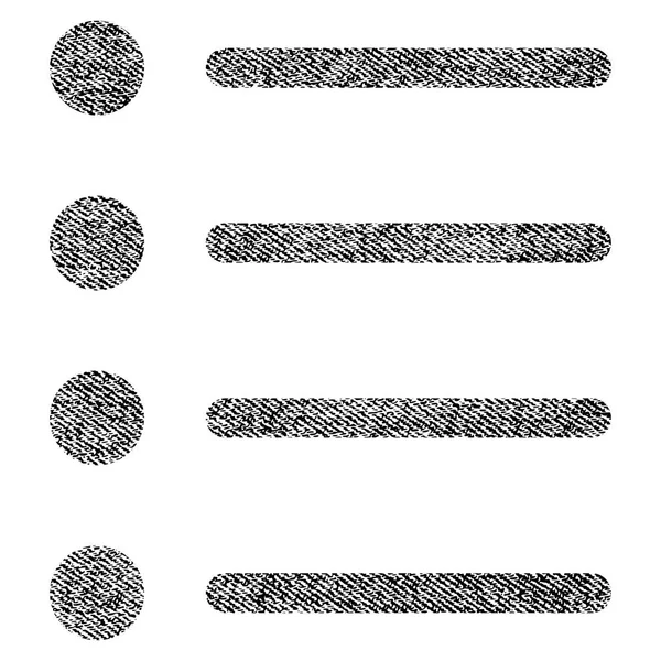Articles Tissu Texturé Icône — Image vectorielle