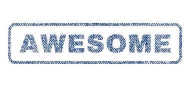 Korku veren Tekstil damgası