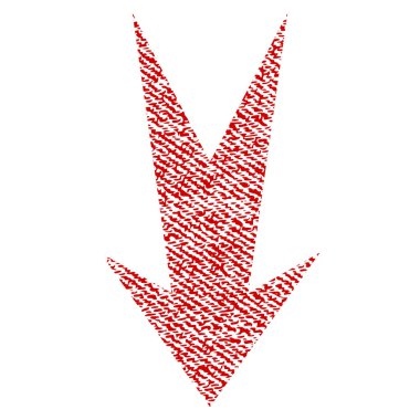 Kumaş dokulu simgesi aşağı ok