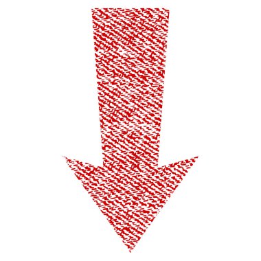 Kumaş dokulu simgesi aşağı ok