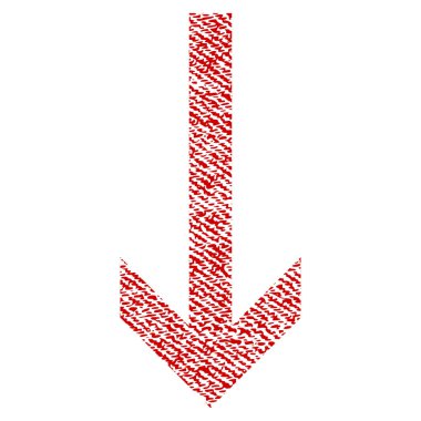 Kumaş dokulu simgesi aşağı ok